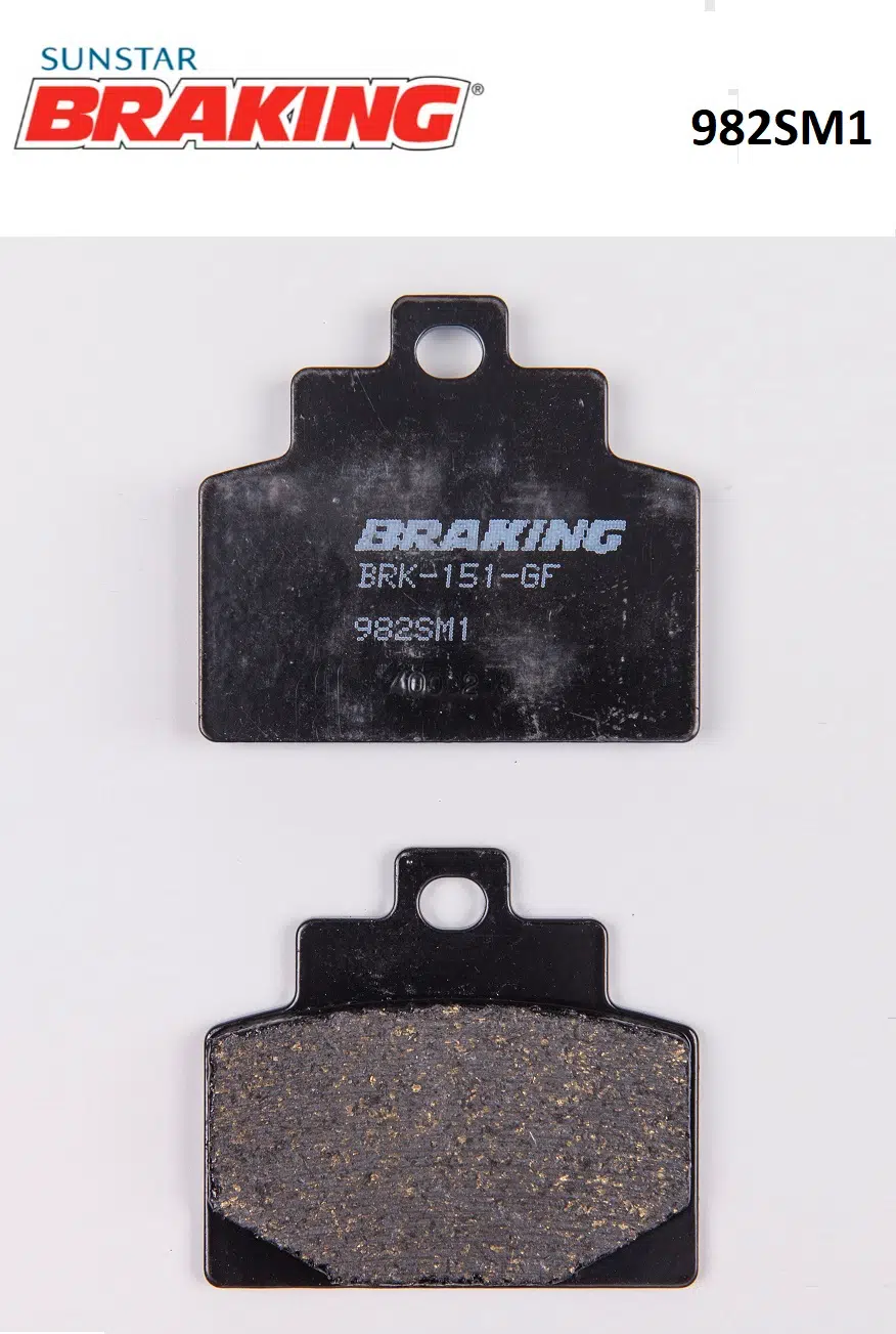 YARI METALİK ÖN FREN BALATASI PIAGGIO MP3 LT TOURING BUSINESS SPORT 500cc ÖN İKİ TAKIM KULLANIR 2014-2015