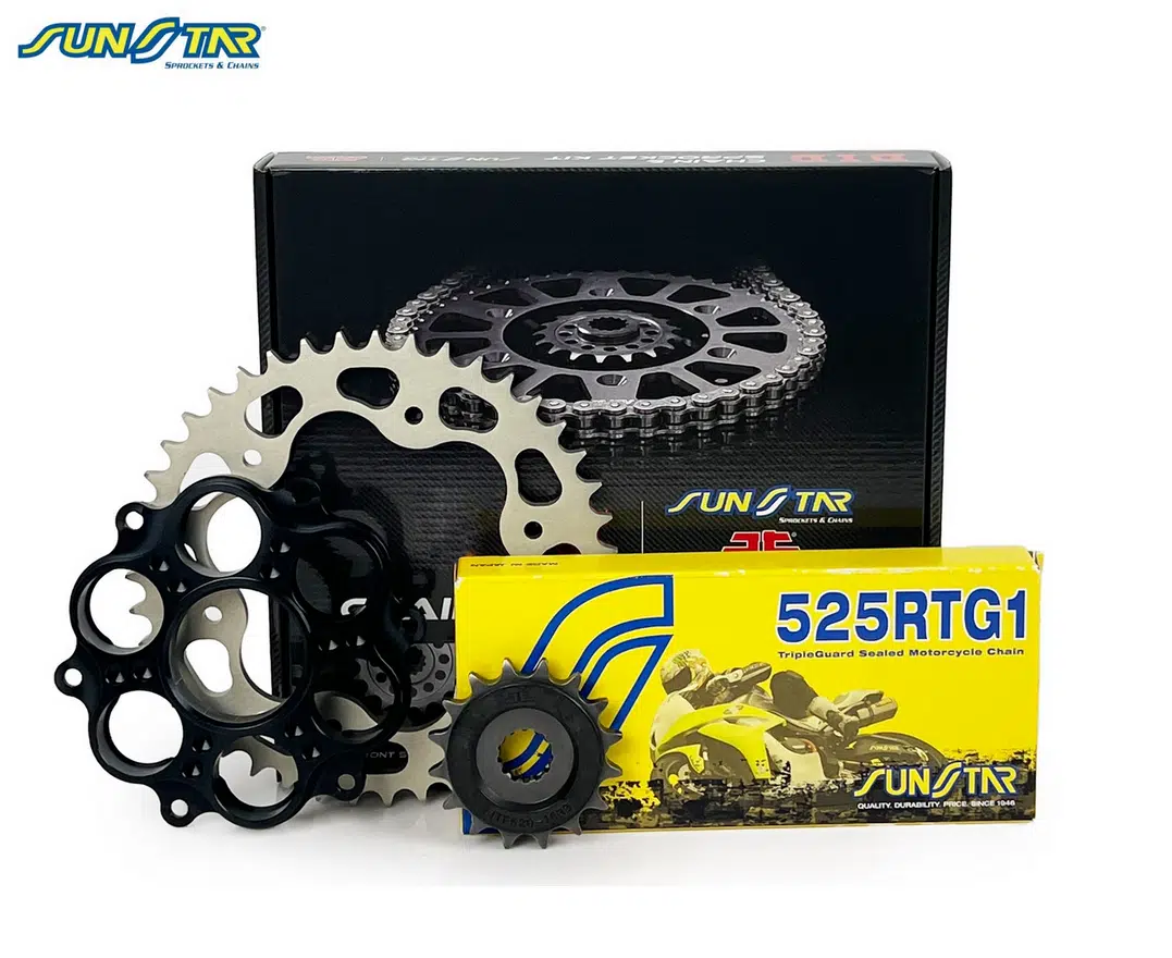 Zincir Dişli Seti Ducatı Monster Abs 1100cc Zincir: Sunstar 525rtg1 Gold-104 Ön: Jt 15t Arka: Sunstar 39t 2010-2011 