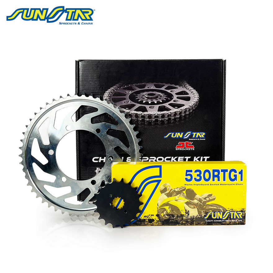 ZİNCİR DİŞLİ SETİ SUZUKI TL R 1000cc ARKA DİŞLİ SAYISI : +1 1998-2003