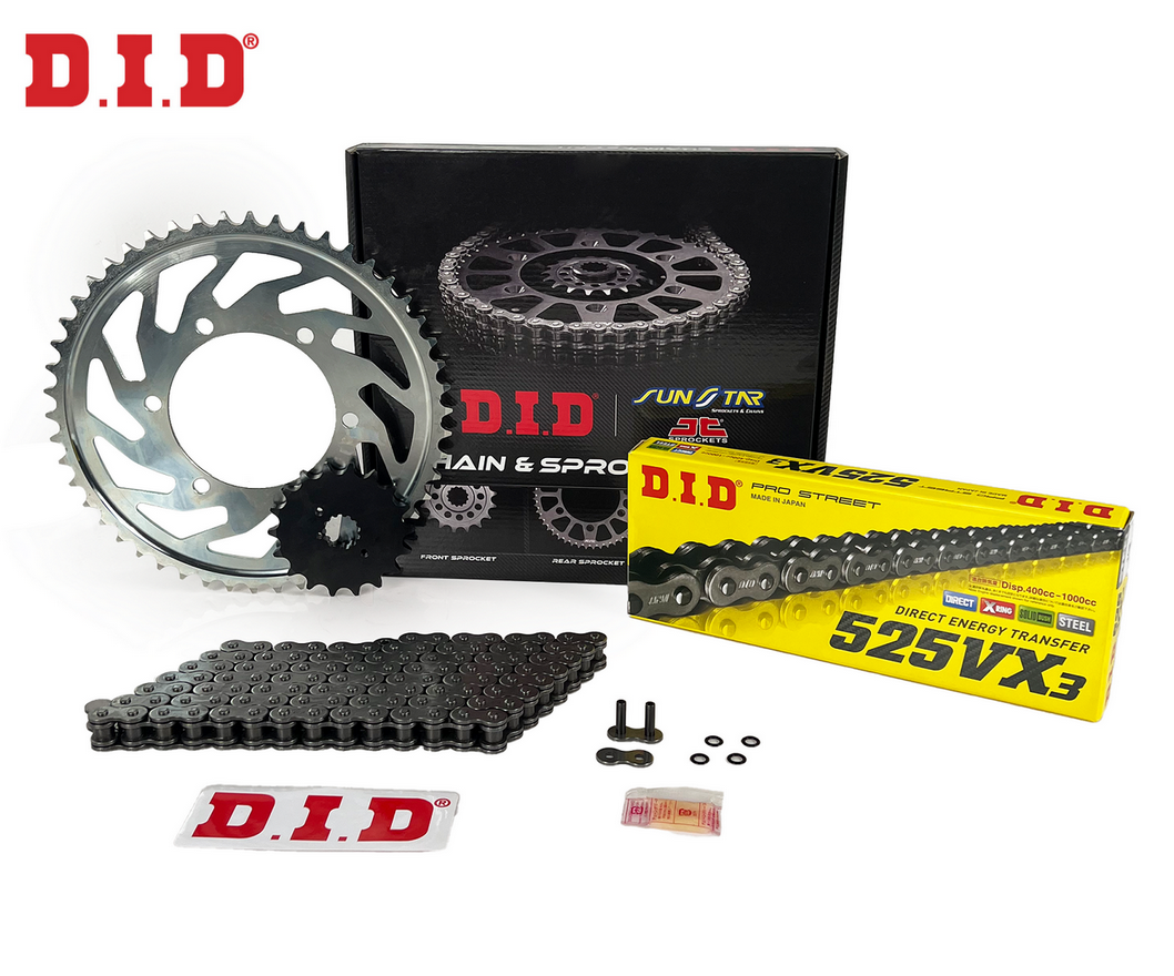 ZİNCİR DİŞLİ SETİ YAMAHA MT-10 SP 1000cc ARKA DİŞLİ SAYISI : +1 2022-2024